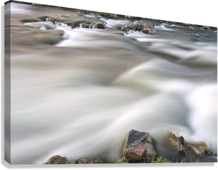 Peaceful Flow Canvas Print