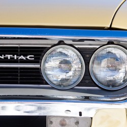 Pontiac Gold Firebird Close Up Driver Side Front