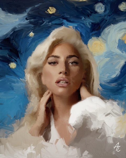 Lady Gaga by Adrian Estevez