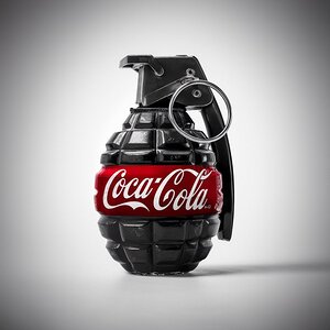 a striking and provocative photograph of a creati