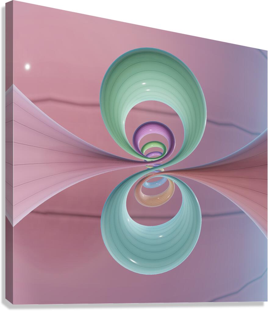 TorusKnot Canvas Print