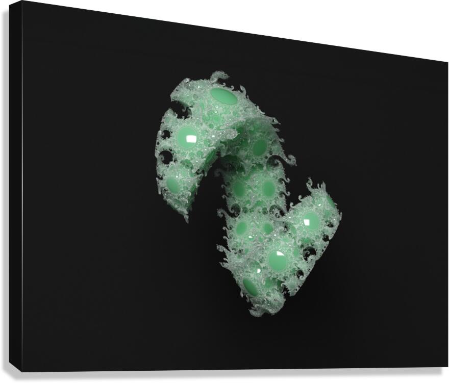 Klein Jade square Canvas Print