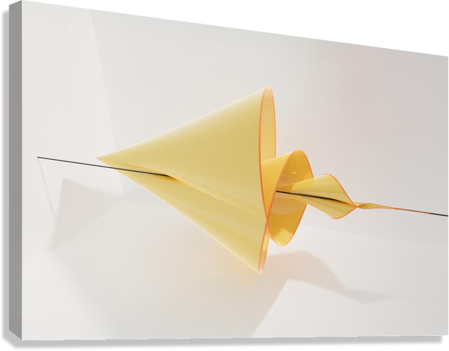Lightcone Single Canvas Print