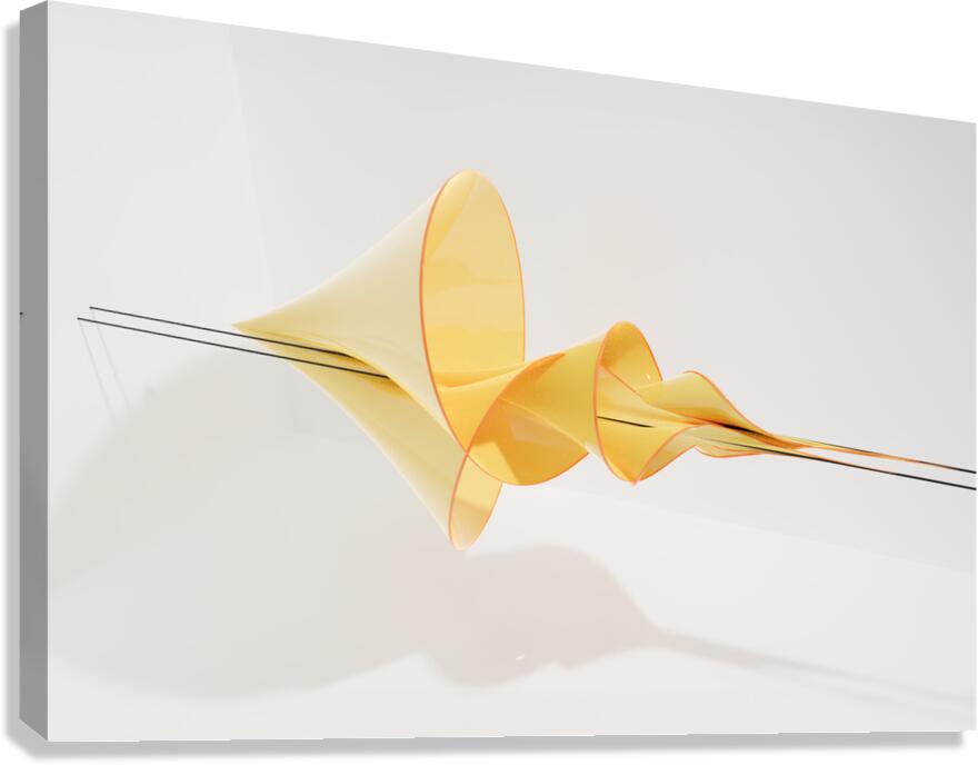 Lightcone Double Canvas Print