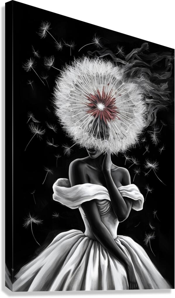 Ephemeral Bloom Canvas Print