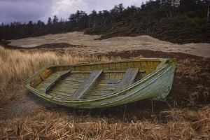 Clinker-built Rowboat
