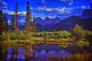 Three Sisters Peaks