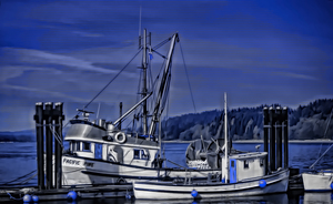 Fishing Boats at the Dock