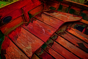 Rowboat Abstract