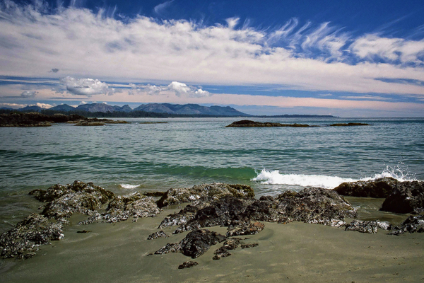 Peaceful Pacific Beach by COOL ART BY RICHARD