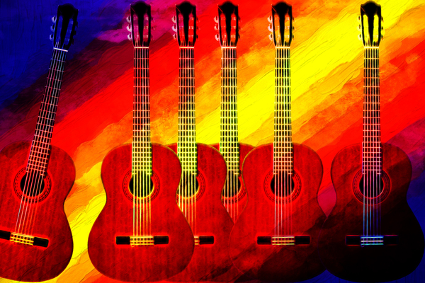 Guitar Fantasy by COOL ART BY RICHARD