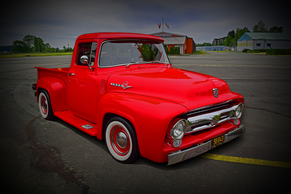 1953 Ford Pickup by COOL ART BY RICHARD