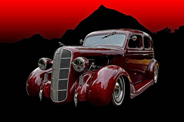 1936 Dodge 4-Door Sedan by COOL ART BY RICHARD