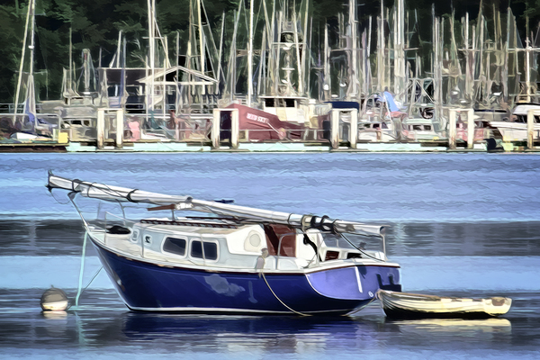 Resting in the Harbor by COOL ART BY RICHARD