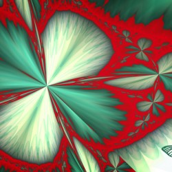 Shamrock and Butterfly