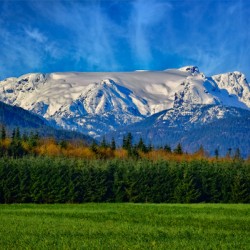 Comox Glacier in Early Spring