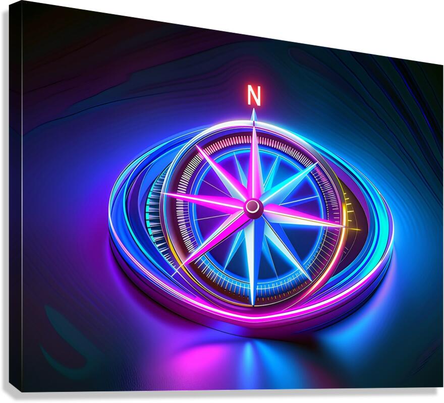compas 002 Canvas Print