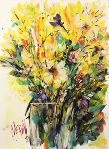 Wildflowers in a vase 14