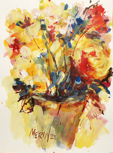 Wildflowers in a vase 9