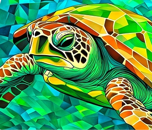 Green Sea Turtles Ai 