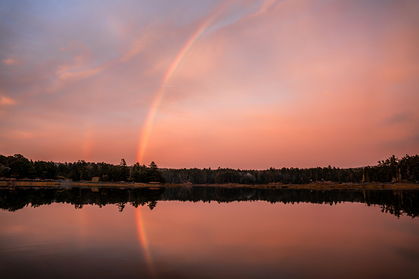 Rainbows Over Somesville by Kelley Richens