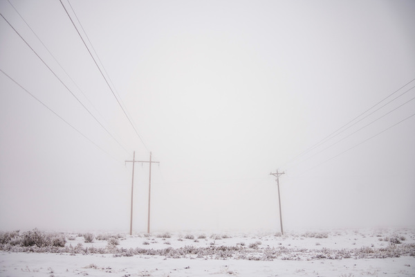 Frozen Utah Print