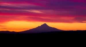 Mount Hood sunset