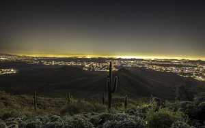 Phoenix Lights from Apache Peak
