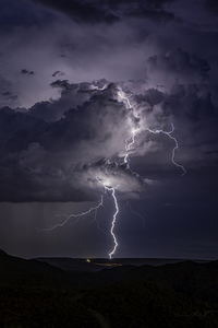 Electric Veil Over Table Mesa