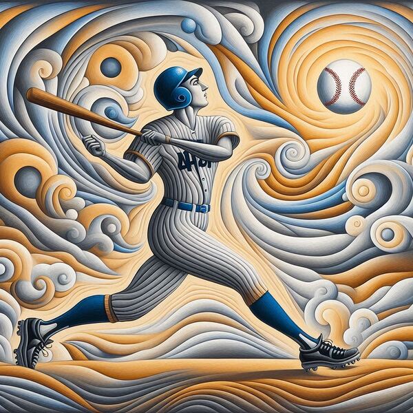Power Hitter Dali Style by Rod Miller