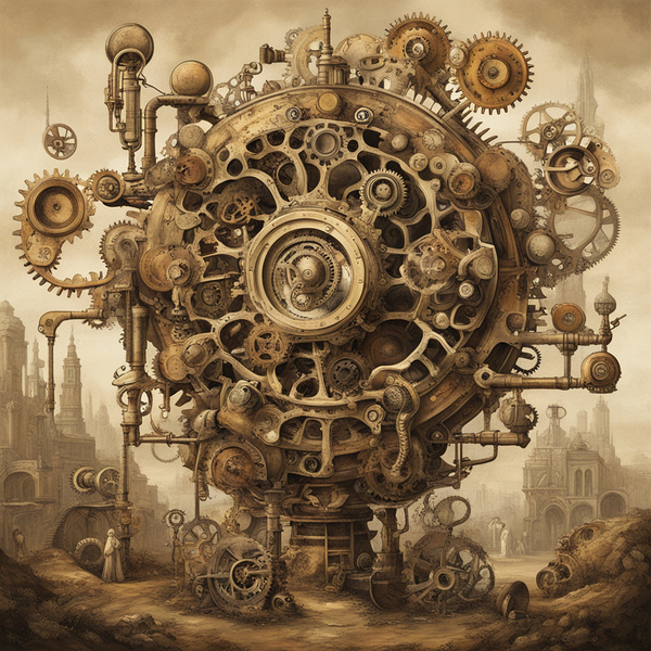 Mechanical Marvel Print