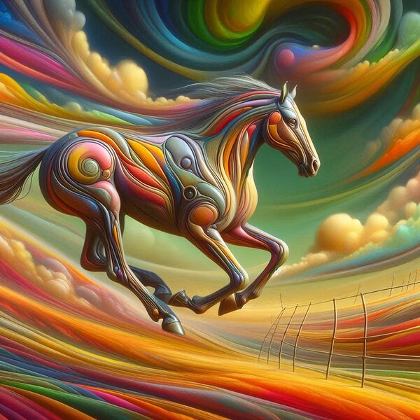 Speed Steed Print