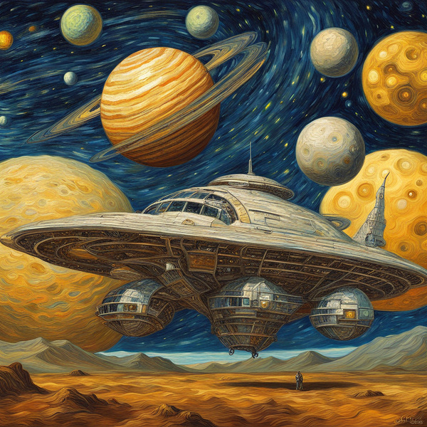 Navigating the Celestial Abyss  by Rod Miller