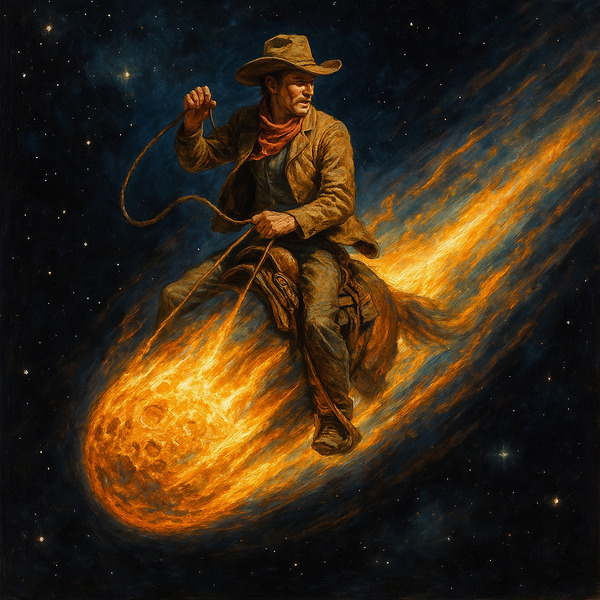 SPACE COWBOY Print