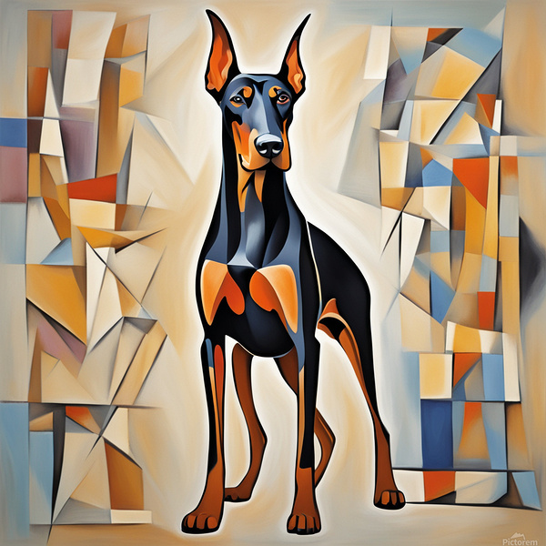  Doberman Pinscher Print