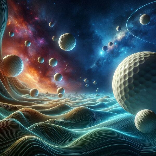 Out of This World Driving Range by Rod Miller
