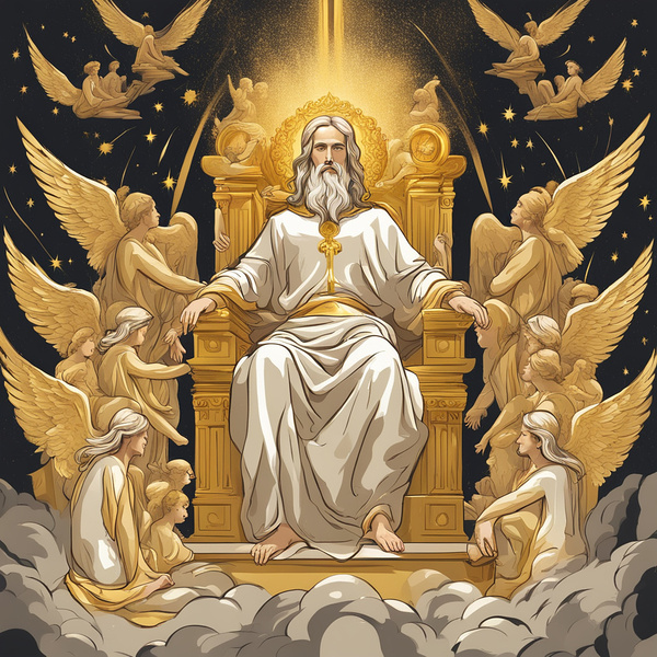 Gods Angels Print