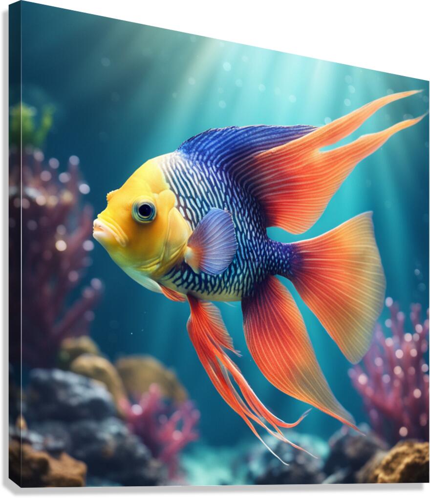 Exotic Fish Canvas Print