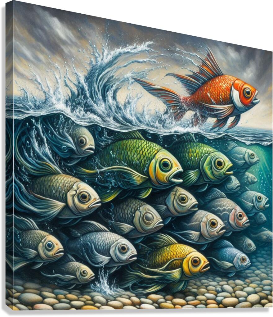The Visionary  Canvas Print