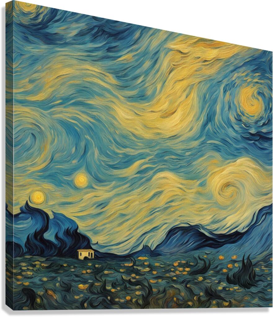 Skyward Bloom Canvas Print