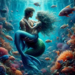 Merfolk couple