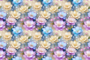 SEAMLESS FLORAL PATTERN 3