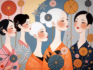 LOVELY JAPANESE FLOWERS