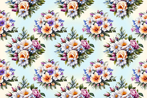 SEAMLESS FLORAL PATTERN  18