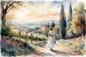 WALKING AMONG THE VINEYARDS