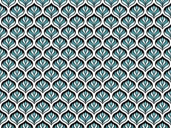 SEAMLESS FLORAL PATTERN  14 by Sergio Cerrato