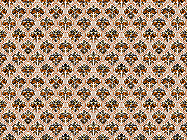 SEAMLESS FLORAL PATTERN 15 by Sergio Cerrato