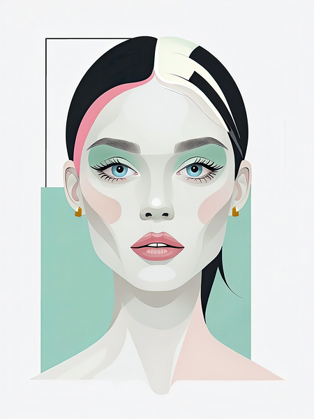 THE CHARM OF MAKE UP Print