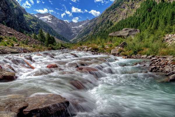 MOUNTAIN RIVER by Sergio Cerrato