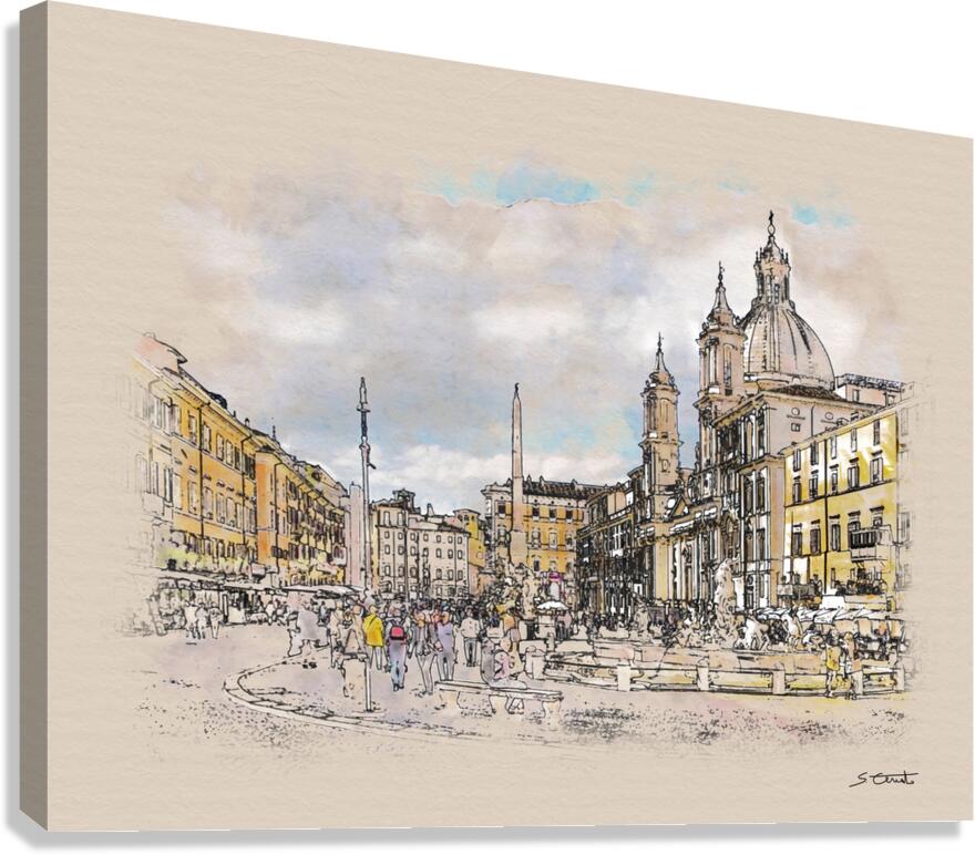 ROME Canvas Print